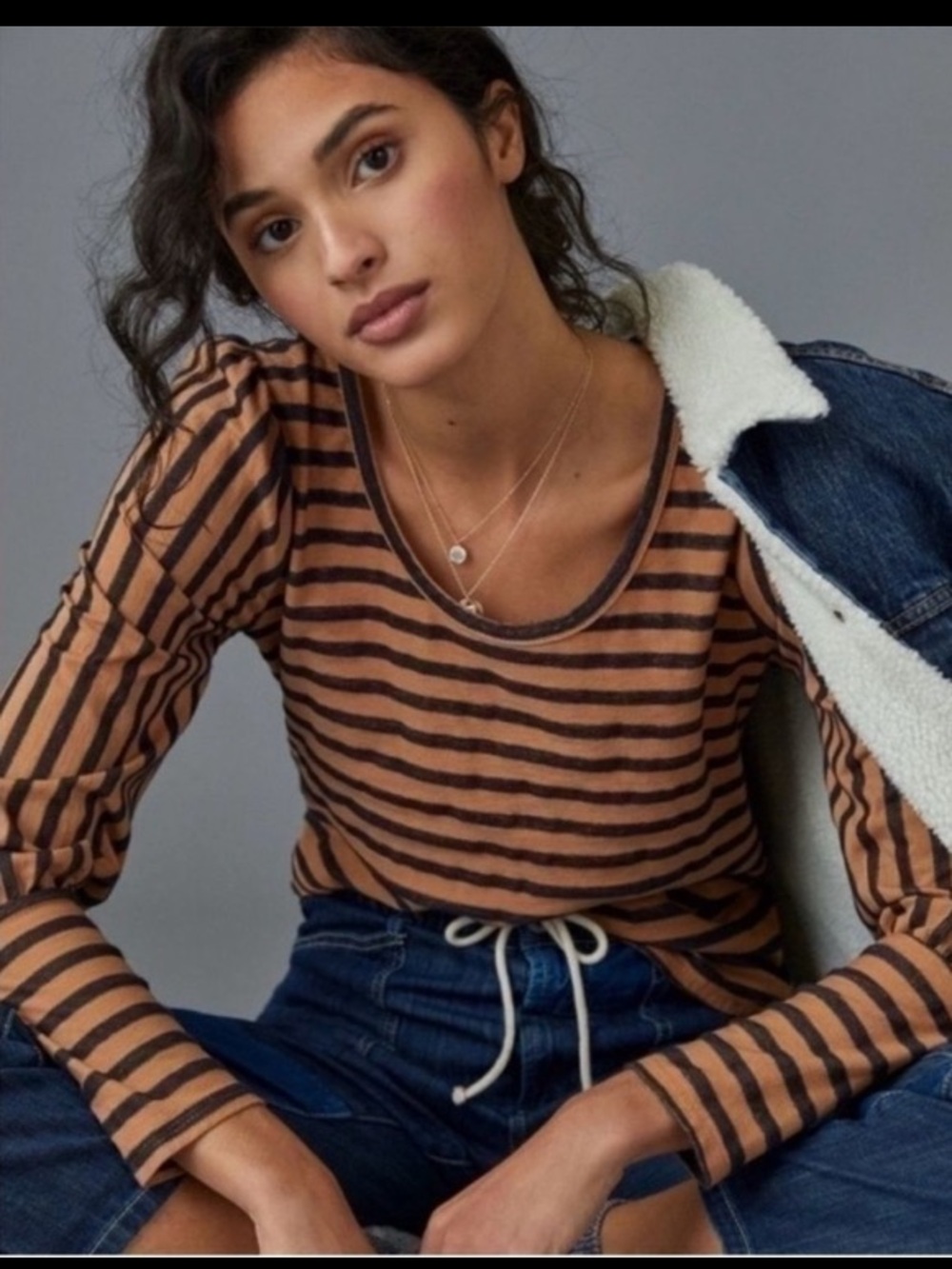 ANTHROPOLOGIE Amadi ( Sold out ) Striped top